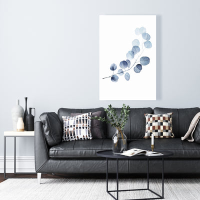A Branch Of Eucalyptus, Fine art gallery wrapped canvas 16x48