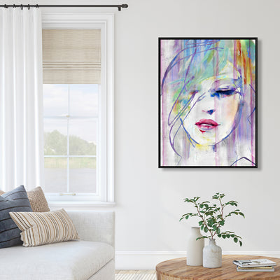 Abstract Beauty, Fine art gallery wrapped canvas 24x36