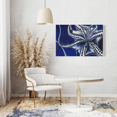 Dancing Octopus, Fine art gallery wrapped canvas 16x48