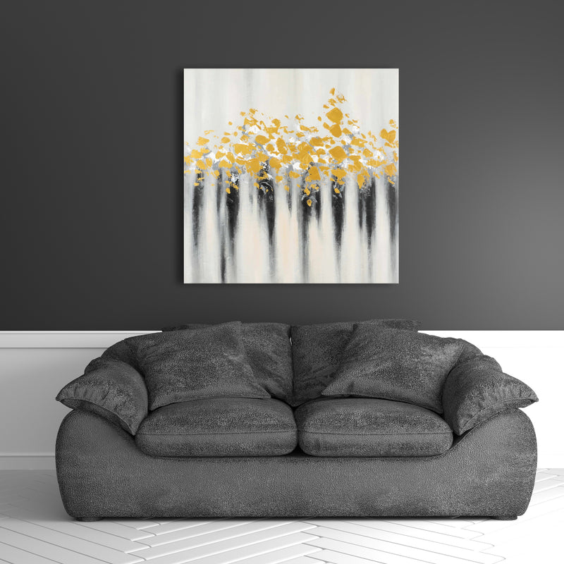 Small Golden Spots, Fine art gallery wrapped canvas 24x36