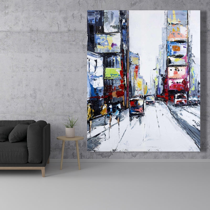 Time Square, Fine art gallery wrapped canvas 24x36