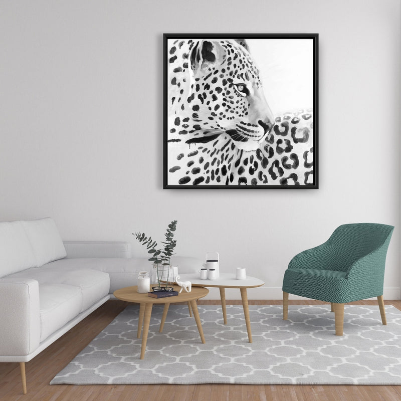 Beautiful Leopard, Fine art gallery wrapped canvas 24x36