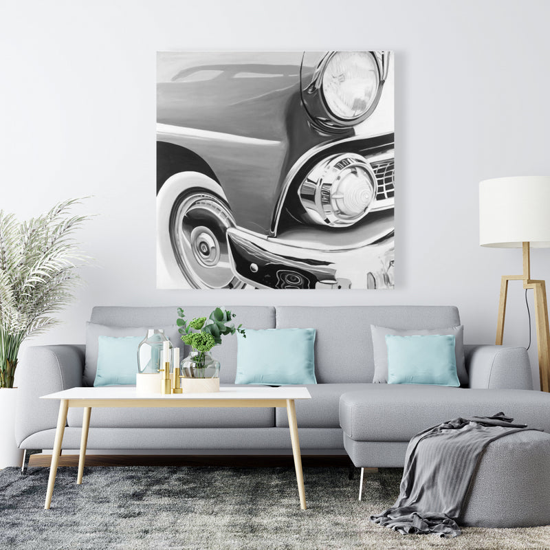 Beautiful Old Car, Fine art gallery wrapped canvas 24x36