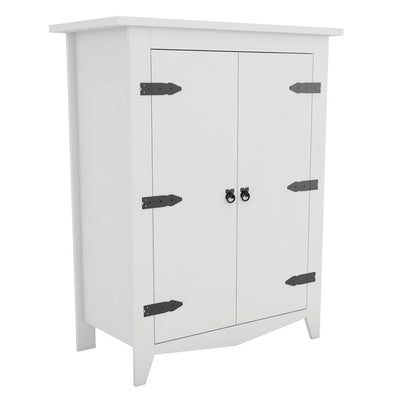 Classic Cabinet Armoire in white