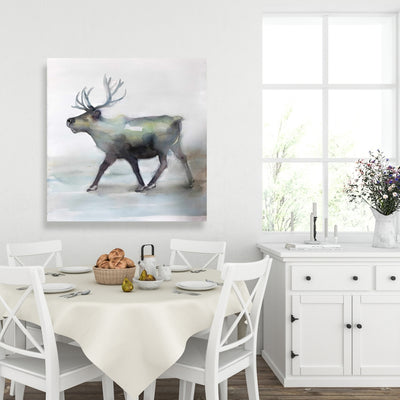 Caribou, Fine art gallery wrapped canvas 36x36