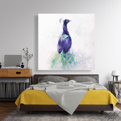 Graceful Peacock, Fine art gallery wrapped canvas 24x36