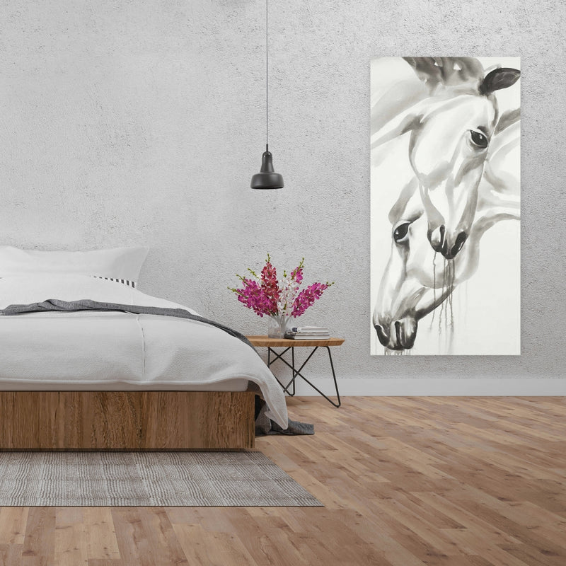 Inseparables, Fine art gallery wrapped canvas 16x48