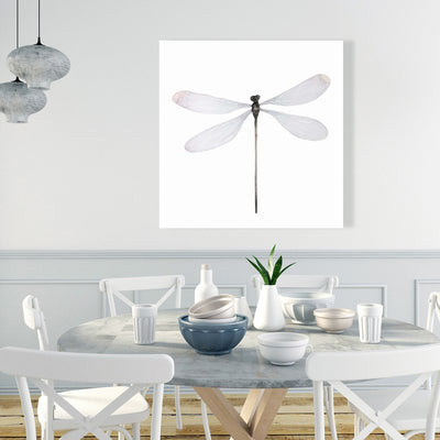Minimalist Dragonfly, Fine art gallery wrapped canvas 24x36
