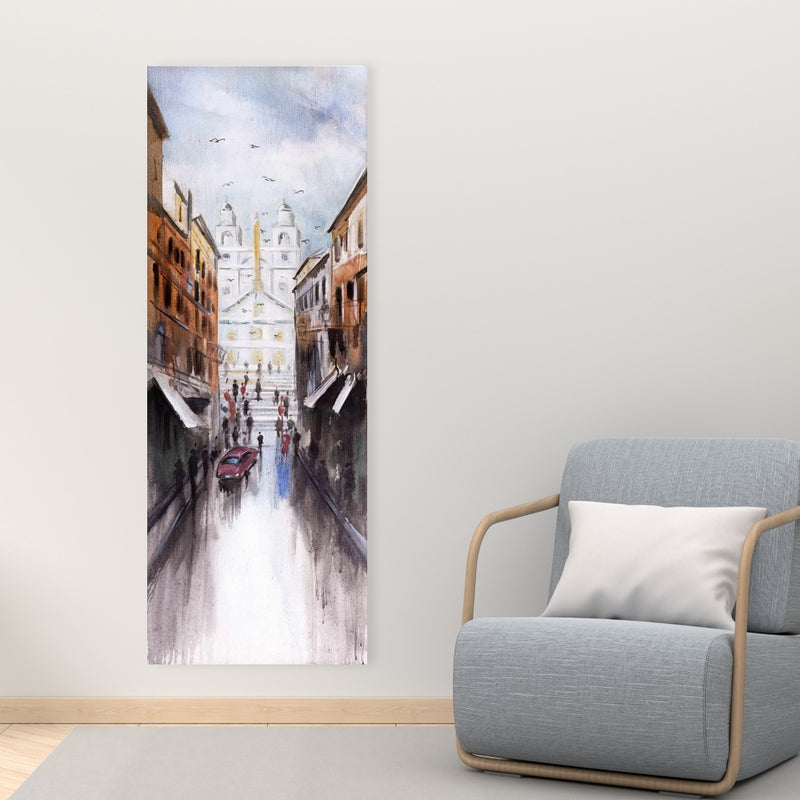 Historic Place, Fine art gallery wrapped canvas 16x48