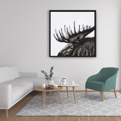 Moose Plume, Fine art gallery wrapped canvas 16x48