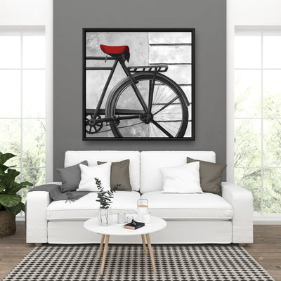 Rear Bicycle, Fine art gallery wrapped canvas 24x36