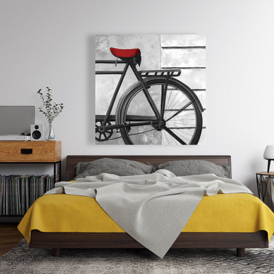 Rear Bicycle, Fine art gallery wrapped canvas 24x36