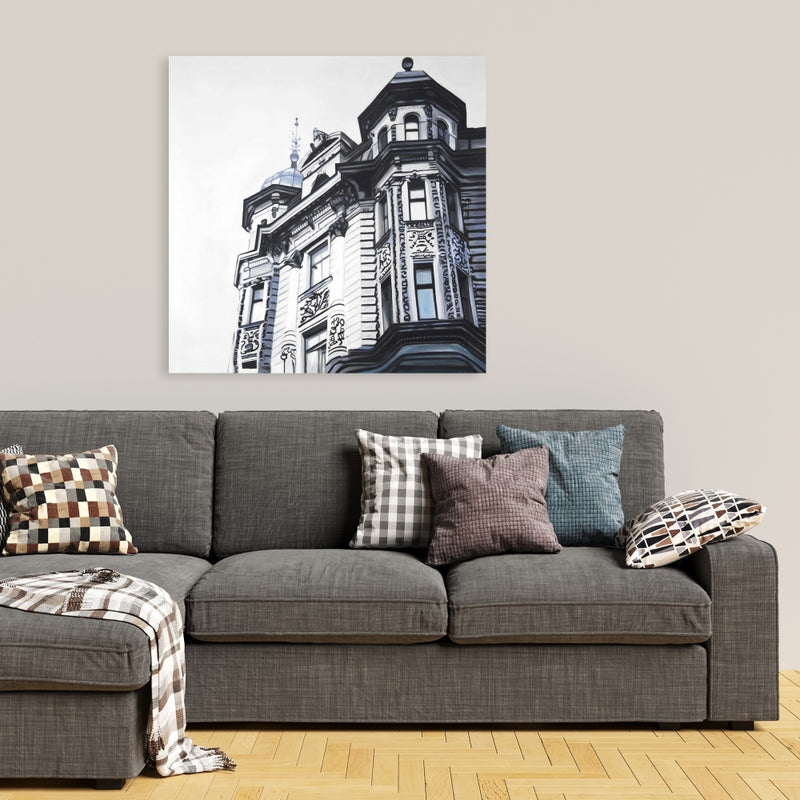 Historic Apartment, Fine art gallery wrapped canvas 24x36