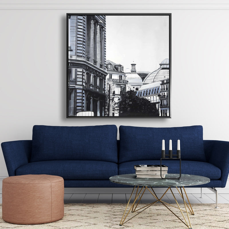 Historic Downtown, Fine art gallery wrapped canvas 24x36
