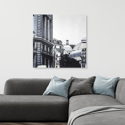 Historic Downtown, Fine art gallery wrapped canvas 24x36