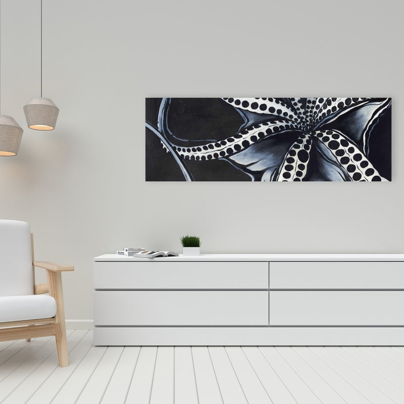 Octopus Tentacle, Fine art gallery wrapped canvas 16x48