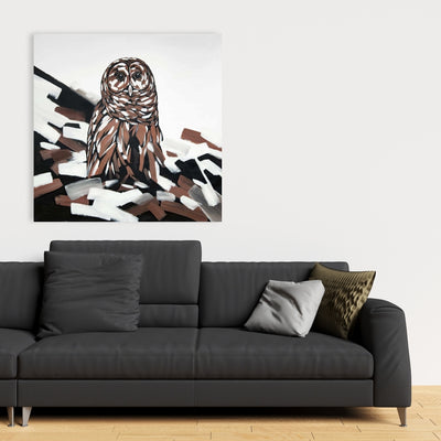 Tawny Owl, Fine art gallery wrapped canvas 24x36