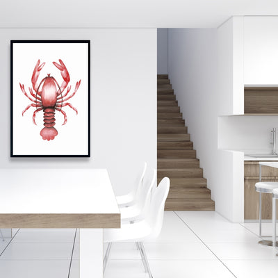 Lobster, Fine art gallery wrapped canvas 24x36