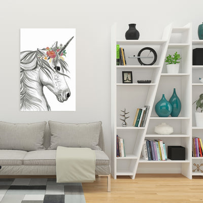 Magic Unicorn, Fine art gallery wrapped canvas 24x36