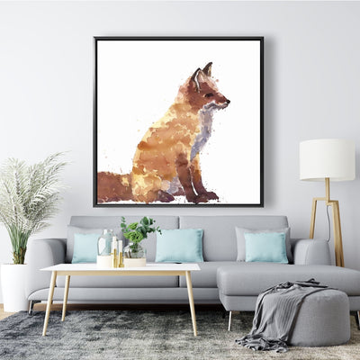 Red Fox, Fine art gallery wrapped canvas 24x36
