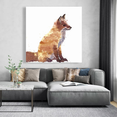 Red Fox, Fine art gallery wrapped canvas 24x36