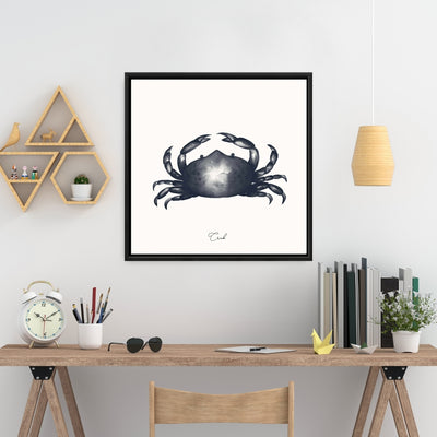 Blue Crab, Fine art gallery wrapped canvas 24x36