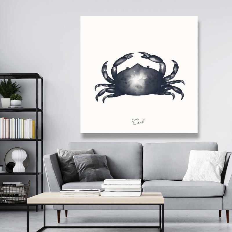 Blue Crab, Fine art gallery wrapped canvas 24x36