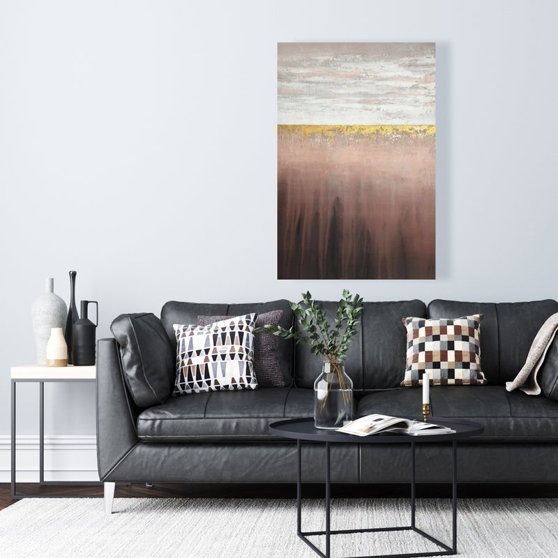 Golden Pink, Fine art gallery wrapped canvas 16x48