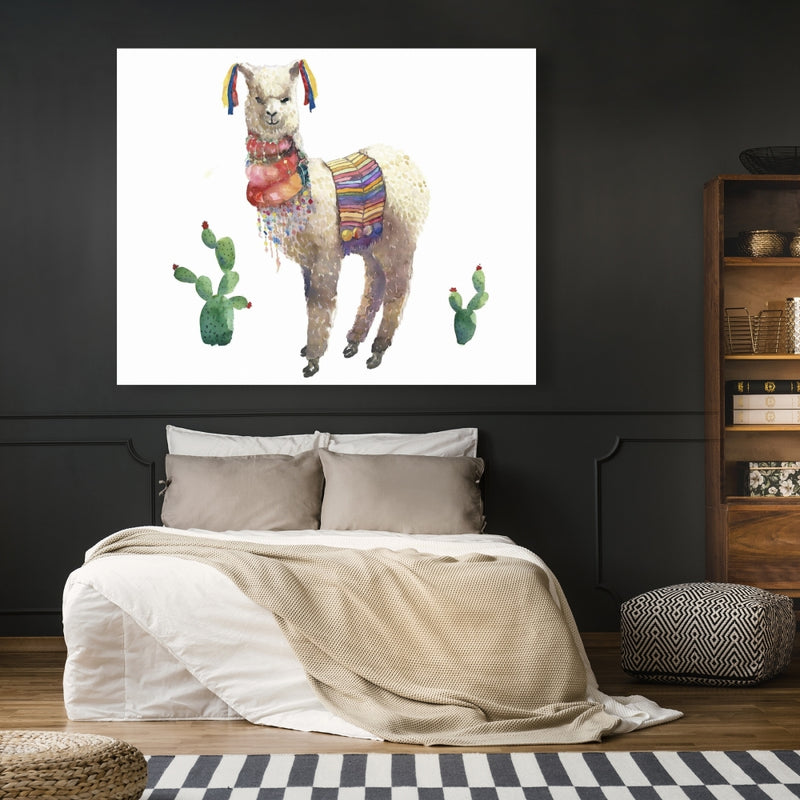 Lama Parade, Fine art gallery wrapped canvas 24x36