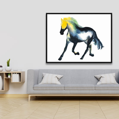 Galloping Horse, Fine art gallery wrapped canvas 24x36