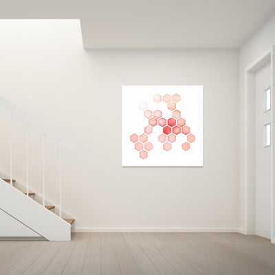 Multiple Alveoles, Fine art gallery wrapped canvas 36x36