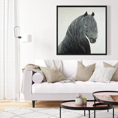 Wild Heart Horse, Fine art gallery wrapped canvas 24x36