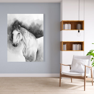 Domino Horse, Fine art gallery wrapped canvas 24x36