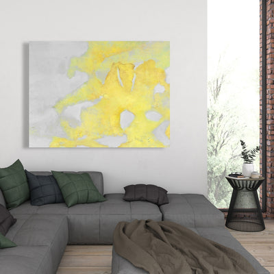 Gold Erosion, Fine art gallery wrapped canvas 16x48