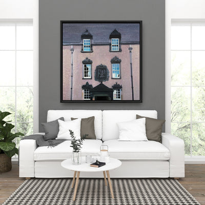 Argyll's Lodging At Stirling Castle, Fine art gallery wrapped canvas 36x36