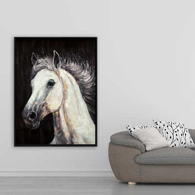 White Star Horse, Fine art gallery wrapped canvas 24x36