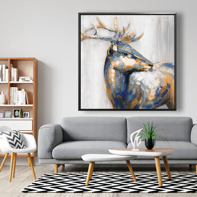 Golden Deer, Fine art gallery wrapped canvas 24x36