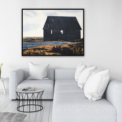 Abandoned Barn, Fine art gallery wrapped canvas 24x36