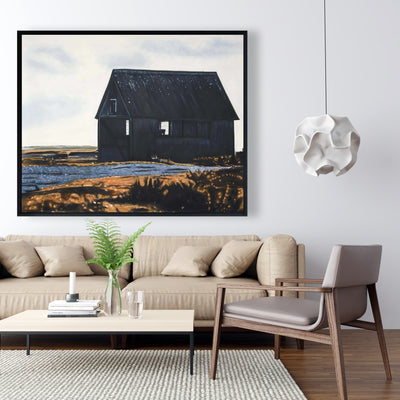 Abandoned Barn, Fine art gallery wrapped canvas 24x36