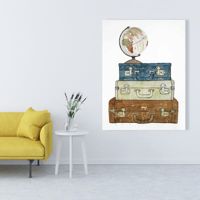 Go Around The World, Fine art gallery wrapped canvas 24x36