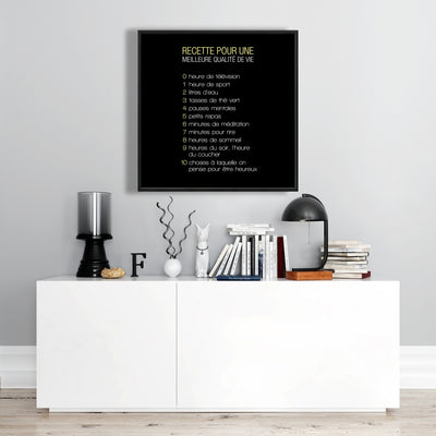 Recipe Of Happiness, Fine art gallery wrapped canvas 24x36