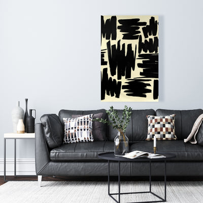 Deconstructed Stripes, Fine art gallery wrapped canvas 24x36