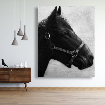 Gallopin The Horse, Fine art gallery wrapped canvas 24x36
