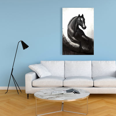 Horse In Motion, Fine art gallery wrapped canvas 24x36