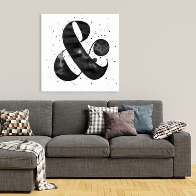 Ampersand, Fine art gallery wrapped canvas 24x36