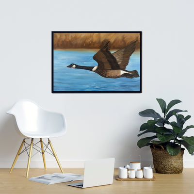 Canada Goose, Fine art gallery wrapped canvas 24x36