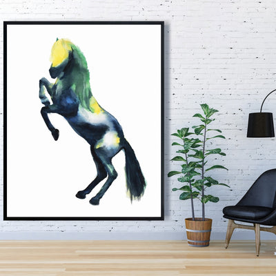 Greeting Horse, Fine art gallery wrapped canvas 24x36