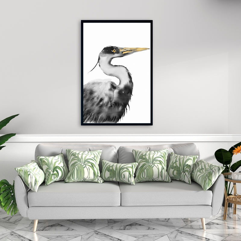 Great Heron, Fine art gallery wrapped canvas 24x36