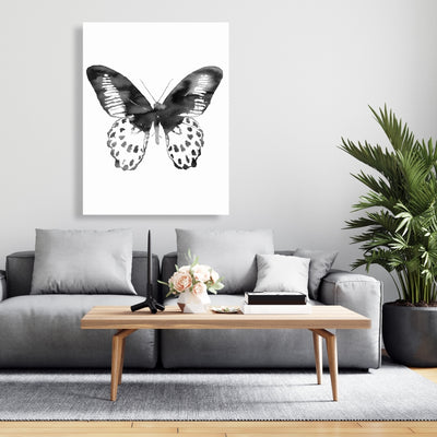 Black Butterfly, Fine art gallery wrapped canvas 24x36