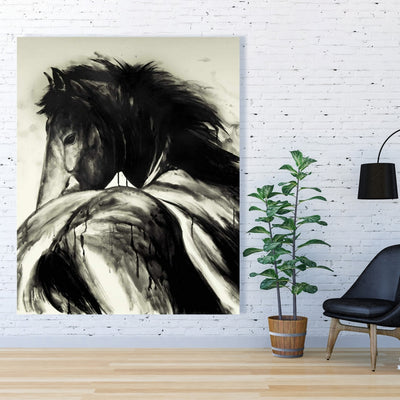 Classical Horse, Fine art gallery wrapped canvas 24x36